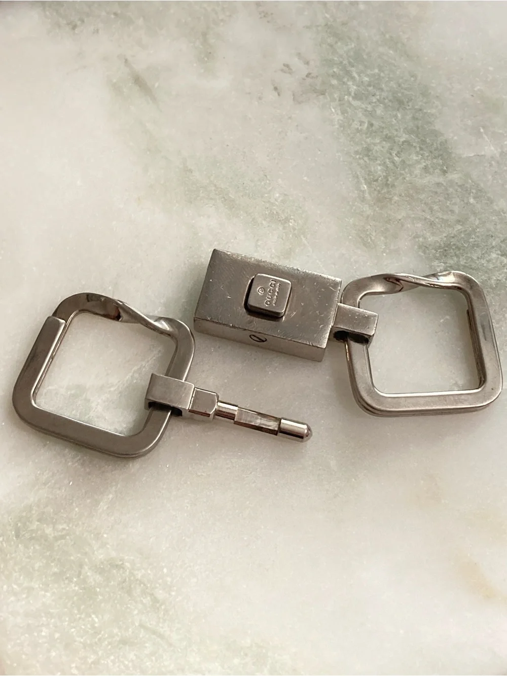 Gucci Quick-Release Valet Key Ring Vintage
